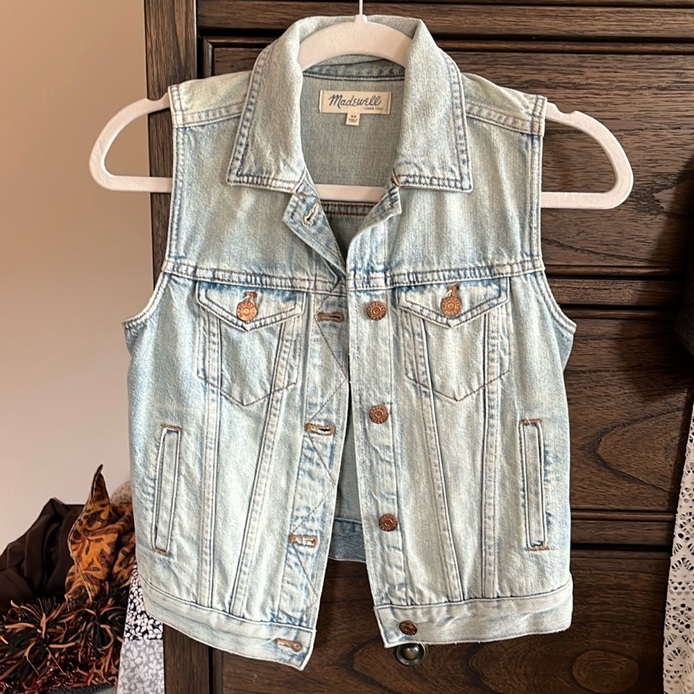 NWOT Madewell Jean Vest